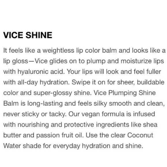 Urban Decay Vice Plumping Shine Balm - Picture 16 of 16